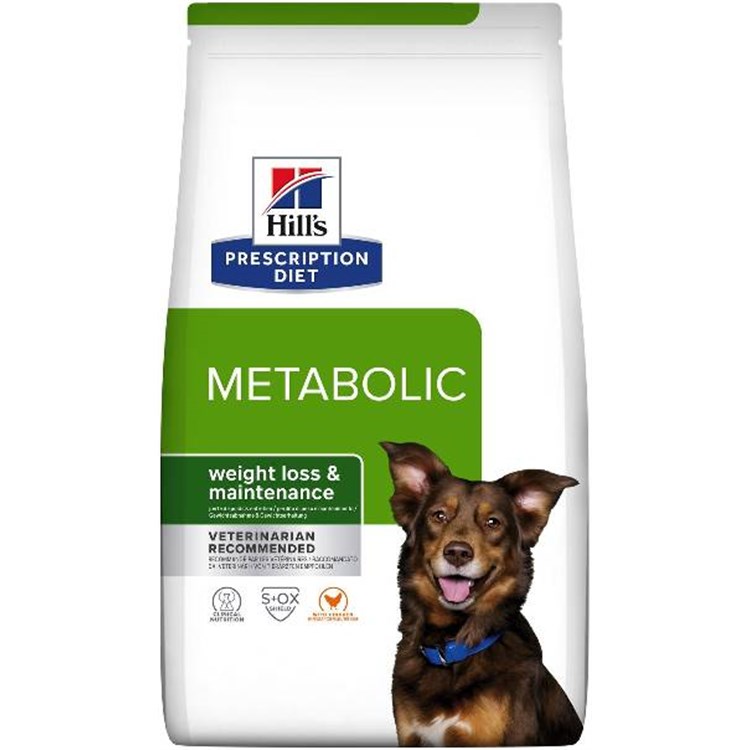 2 SACCHI - Hills Prescription Diet Metabolic Pollo 12 kg Weight Loss per Cane PREZZO A CONFEZIONE