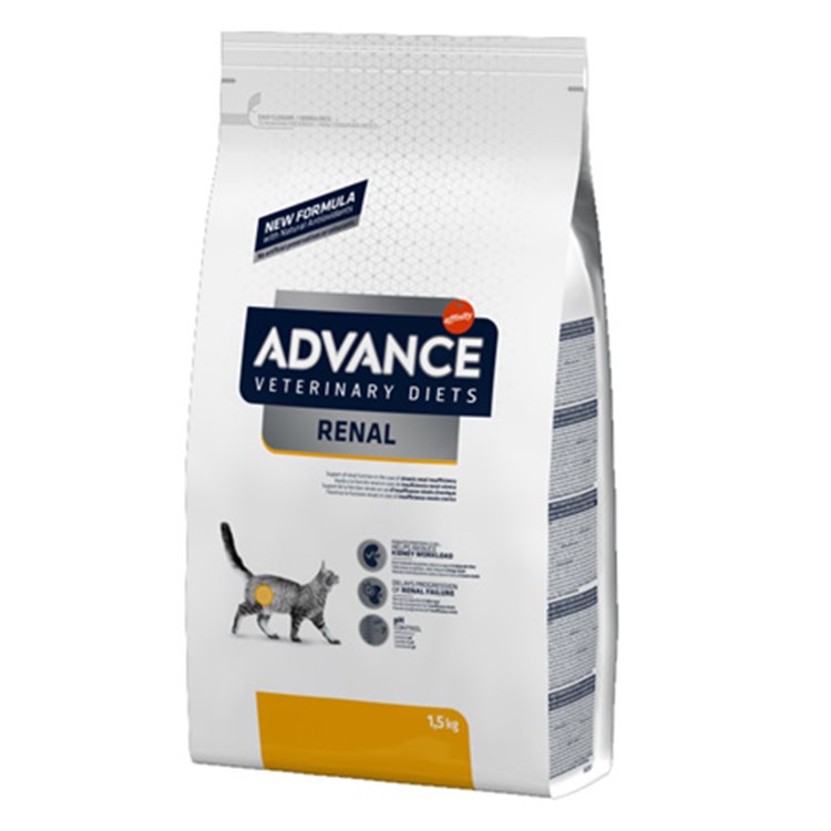 Advance Veterinary Diets Renal 1,5 kg Crocchette Per Gatto