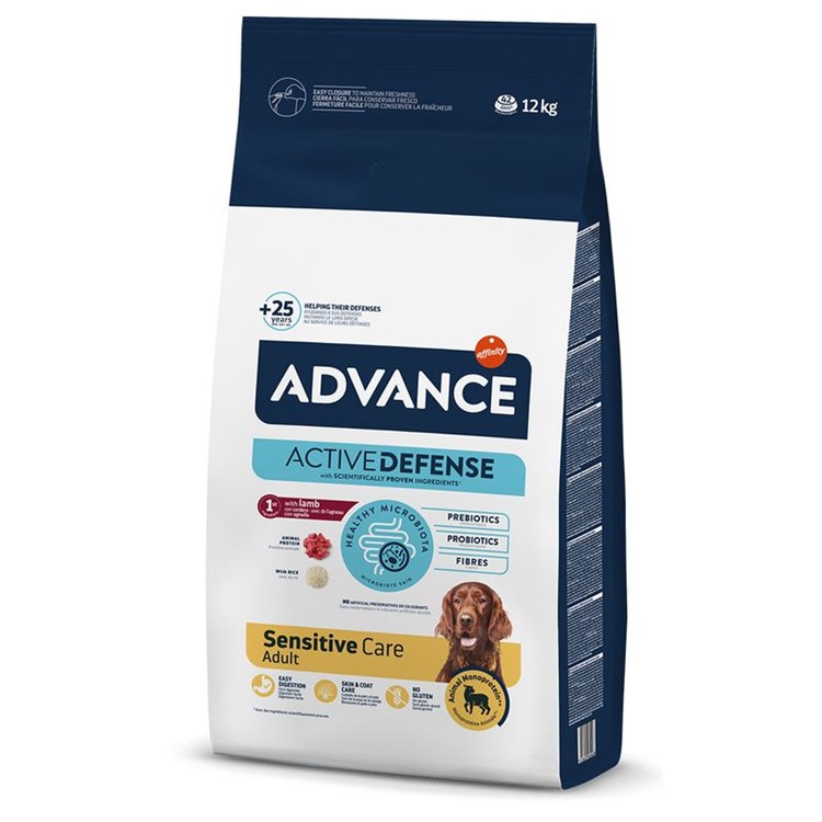 Advance Veterinary Diets Sensitive Medium Maxi Con Agnello e Riso 12 kg