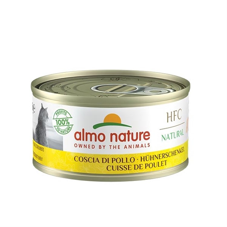 Almo Nature Hfc Natural Coscia di Pollo 70 gr Per Gatti