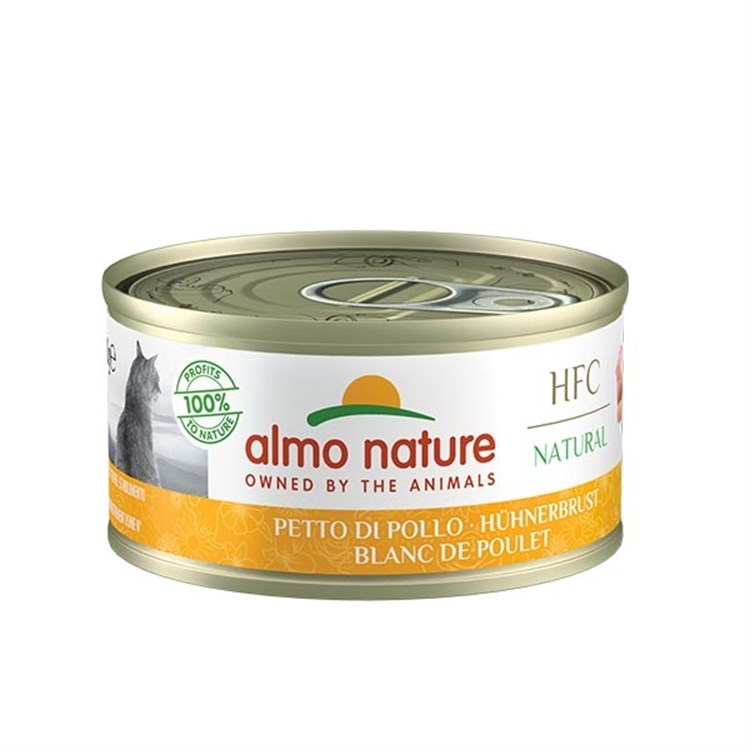 Almo Nature Hfc Natural Petto di Pollo 70 gr Cibo Per Gatti