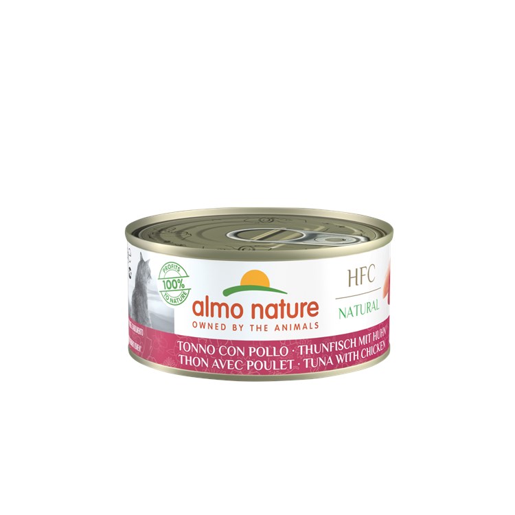 Almo Nature Hfc Pollo e Tonno 150 gr Per Gatti