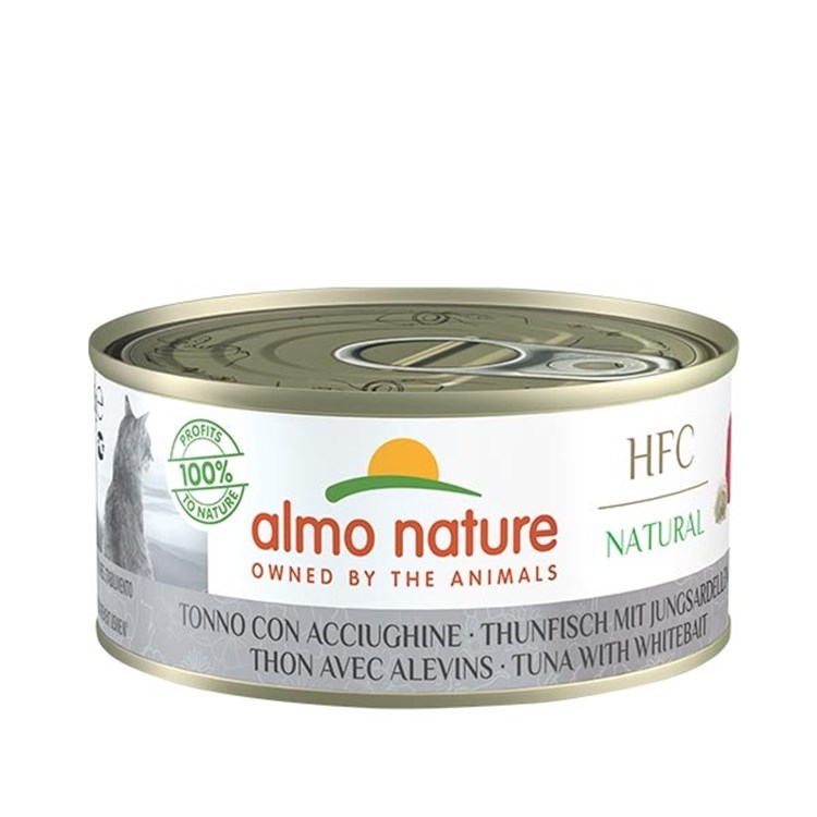 Almo Nature Hfc Tonno con Acciughine 150 gr Per Gatti