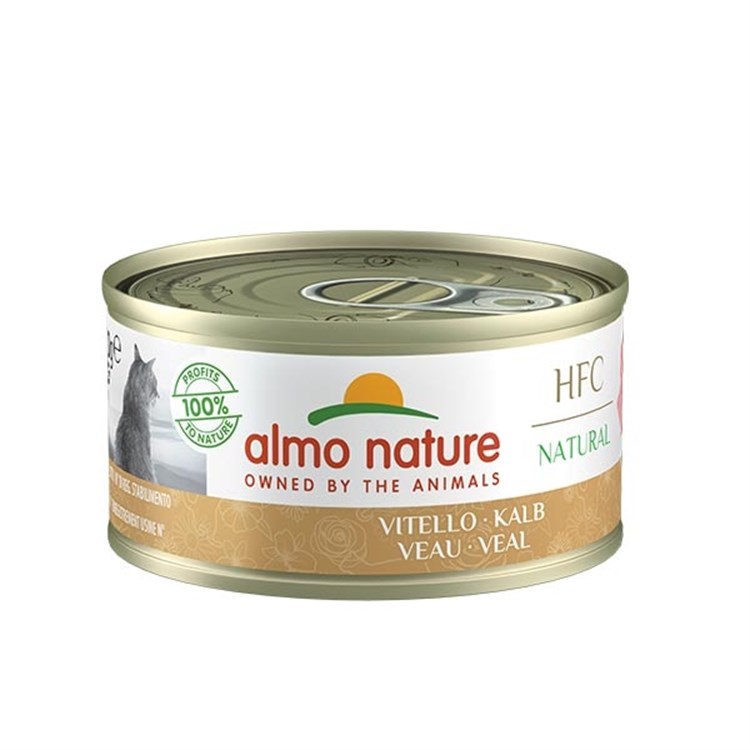 Almo Nature HFC Vitello 70 gr Cibo Umido Per Gatti