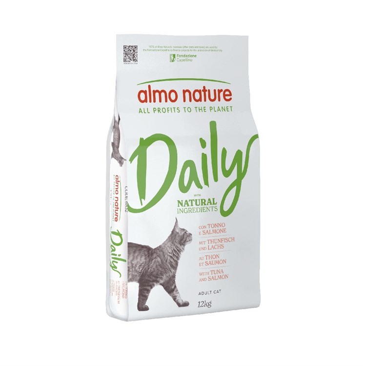 Almo Nature Daily Adult Tonno e Salmone Cat 12 kg Per Gatti