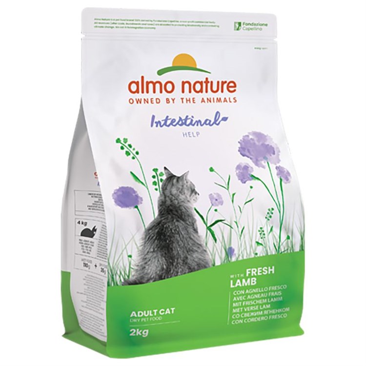 Almo Nature Intestinal Help Agnello 2 kg Alimento Secco Gatto