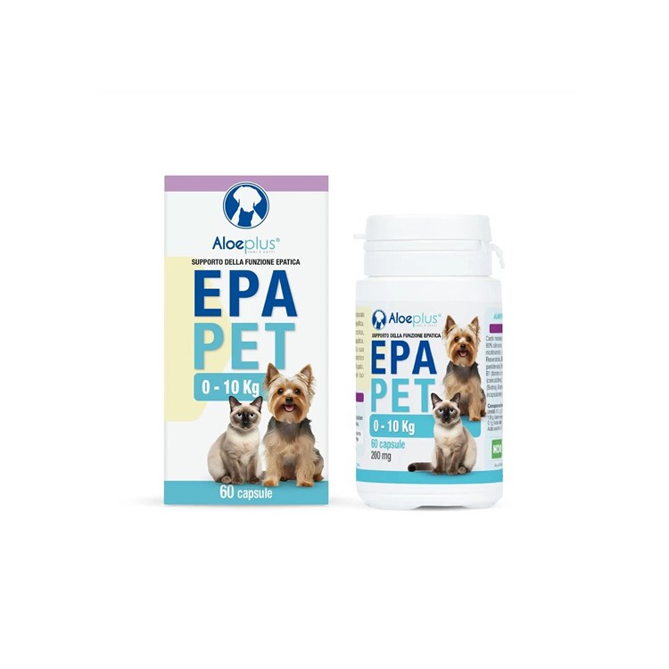 Aloeplus Epapet cane e gatto 0-10 kg 60 capsule