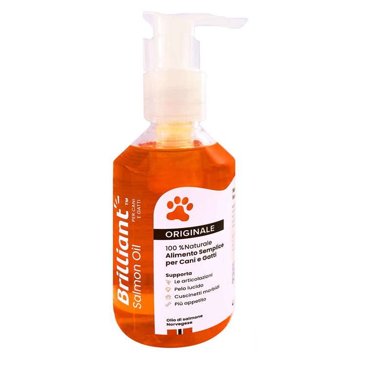 Brilliant salmon oil cane gatto 300 ml