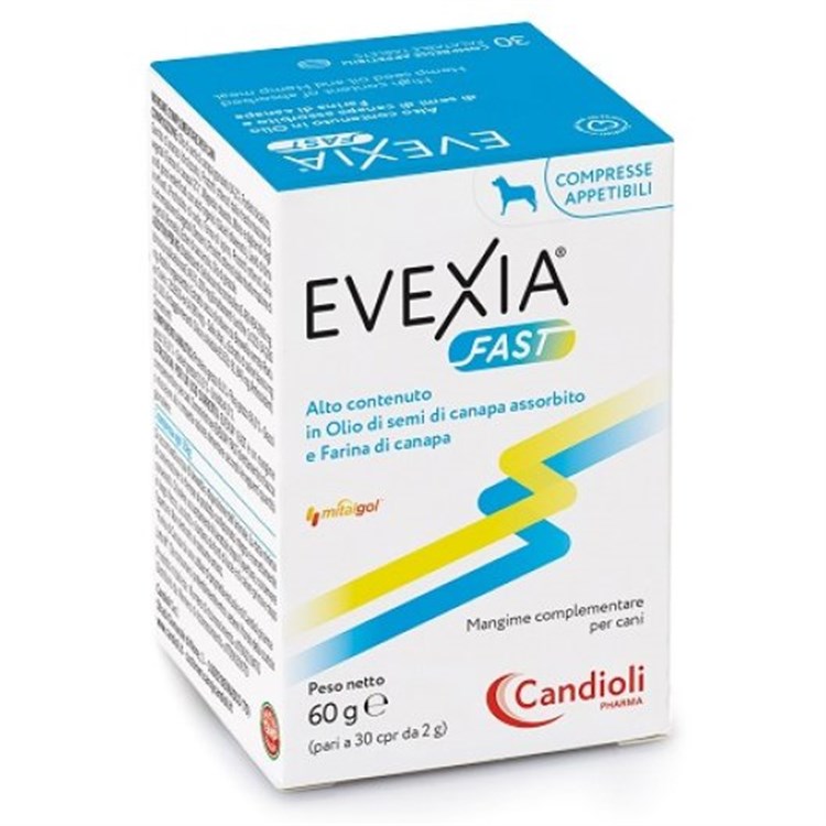 Candioli Evexia Fast 30 Compresse Per Cani