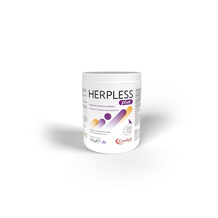 Candioli Herpless PLUS 120 gr Polvere Per Gatti