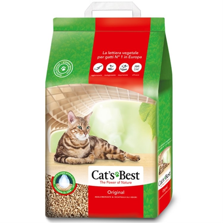 CAT'S BEST OKOPLUS Original Lettiera Agglomerante e Incapsulante 7LT