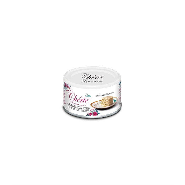 Chérie kitten mousse al gusto di pollo 80 gr