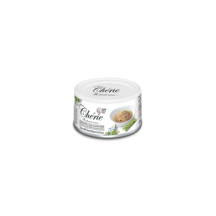 Chérie skin coat tonno con fagiolini in salsa 80 gr