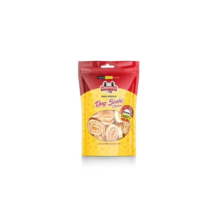 DOG SNACK SUSHI POLLO 80G SNUFFLE