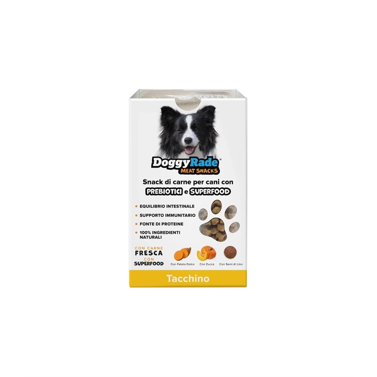 Doggyrade meat snacks tacchino 100 gr