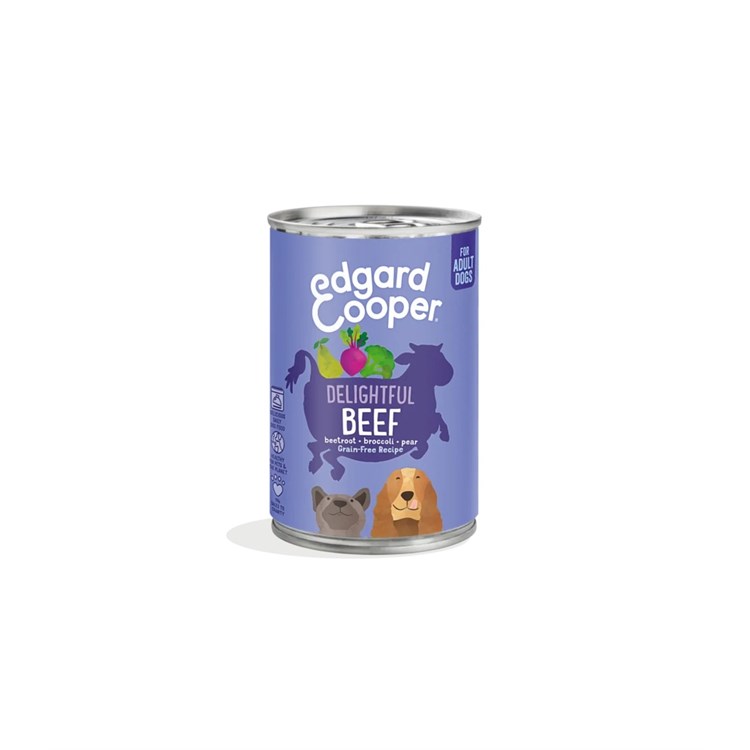 EDGARD C DOG MANZO E ANATRA 400 GR