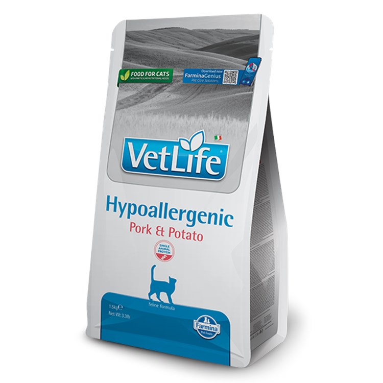 Farmina Vet Life Hypoallergenic Maiale Patate 400 gr Per Gatti