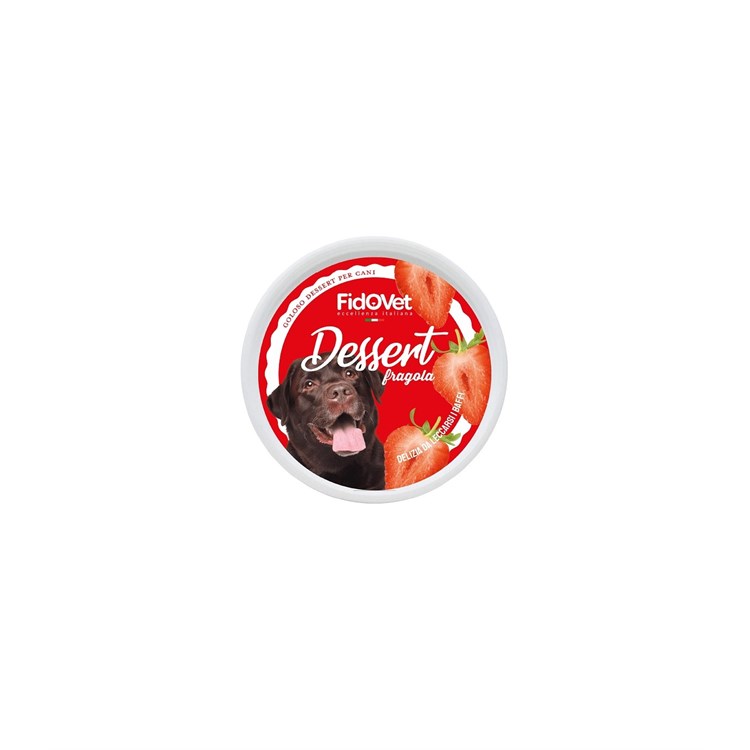 Fidovet dessert fragola 25 gr