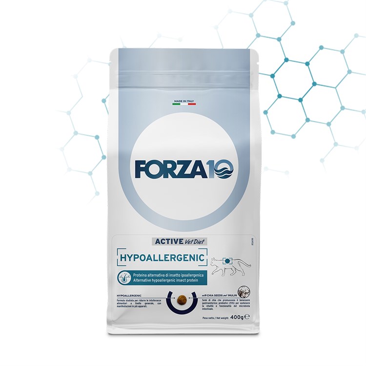 Forza 10 Active Vet Diet Hypoallergenic Insect Adult 400 gr Per Gatti