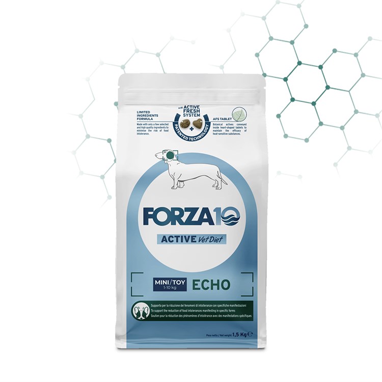 Forza 10 Active Vet Diet Mini Toy Echo 1,5 kg Crocchette Per Cani