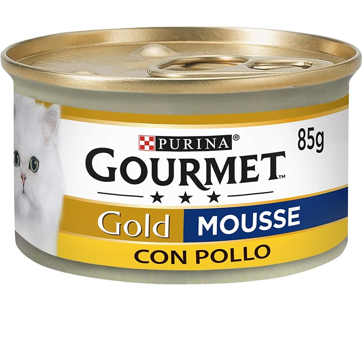 Gourmet gold mousse 85 gr Pollo Scatoletta Gatti