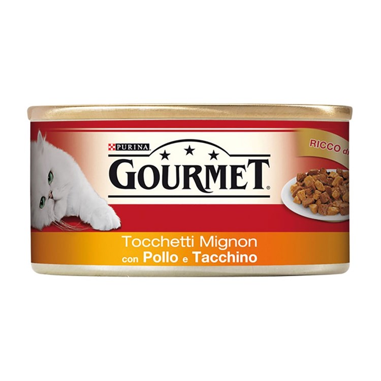 Gourmet Tocchetti Mignon 195 gr Pollo e tacchino