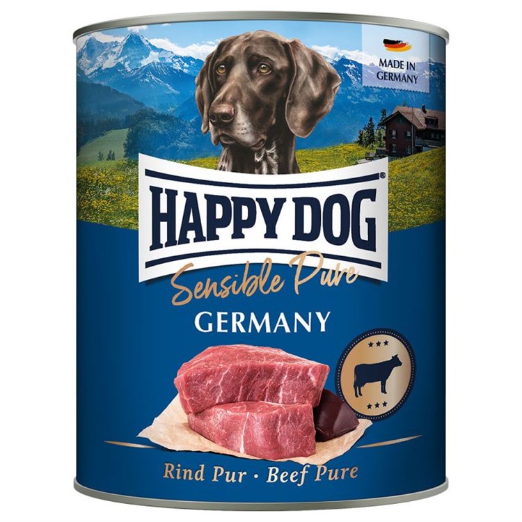 Happy Dog Sensible Pure Germania Manzo 800 gr Umido Cane