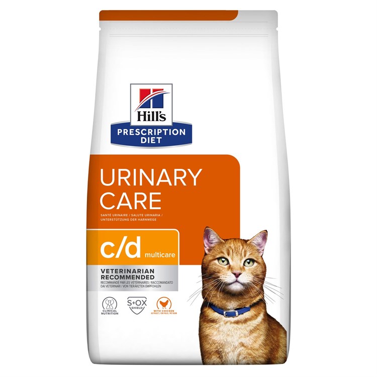 Hill's Prescription Diet Feline C/D con Pollo 1,5 kg Secco Gatto