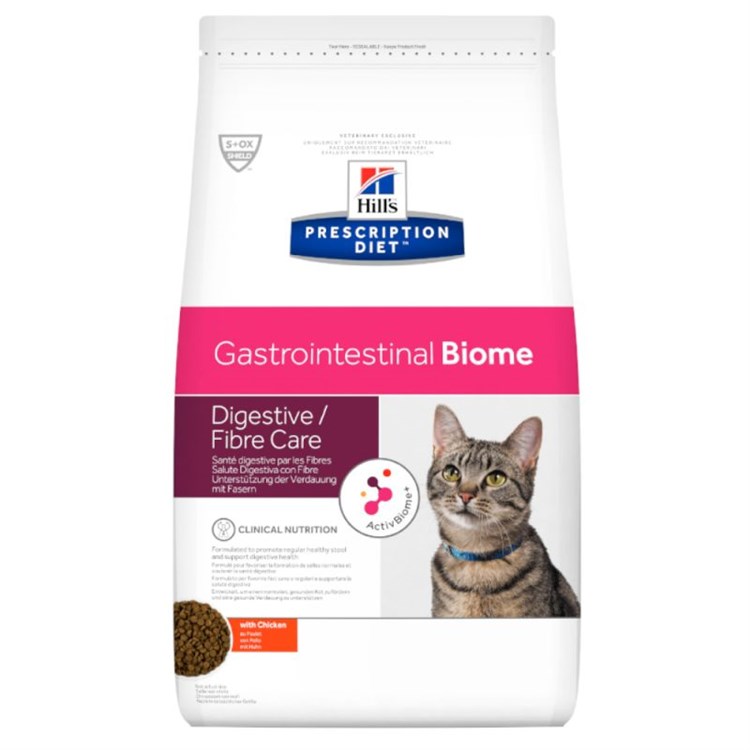 Hill's Prescription Diet GASTRO INTESTINAL Biome 1,5 kg Secco per Gatti