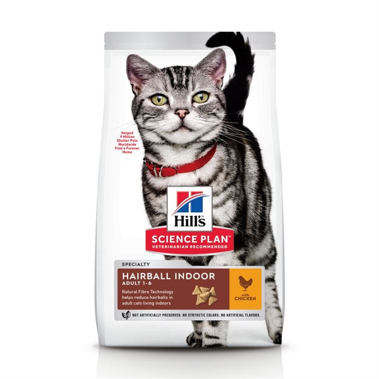 Hill's Science Plan Adult Hairball Pollo 1,5 Kg Gatto