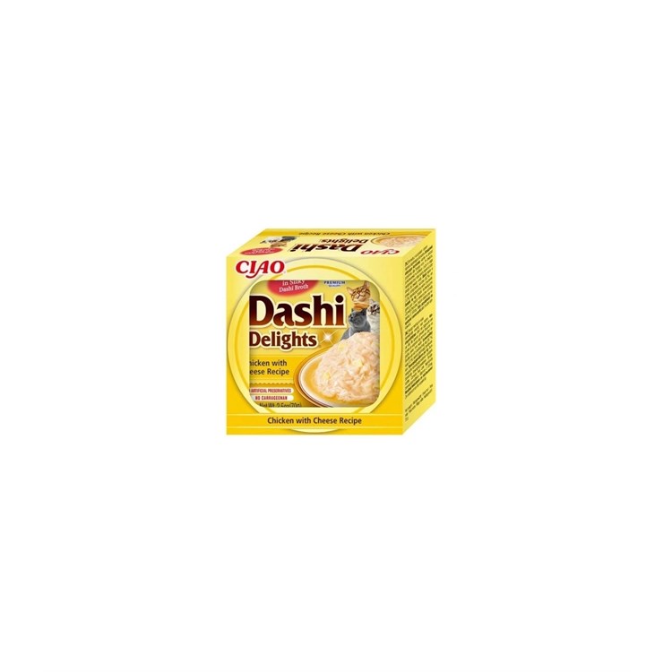 Inaba cat dashi delights pollo formaggio 70 g