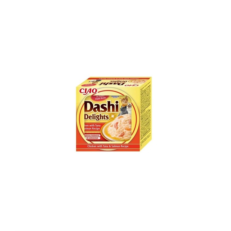 Inaba cat dashi delights pollo tonno salmone 70 g