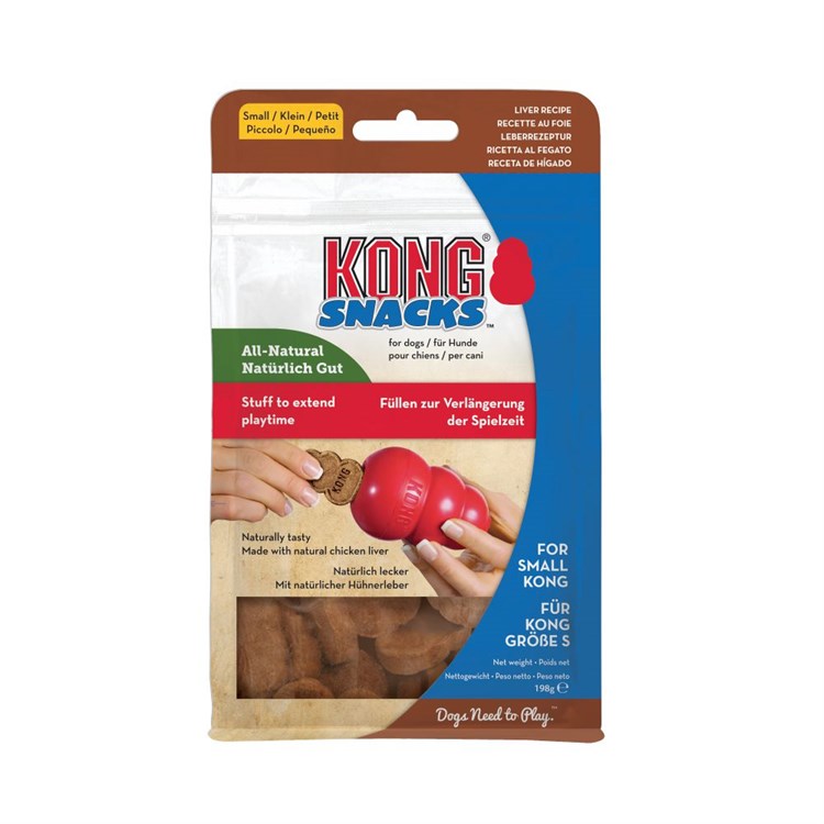 Kong Dog Large Adult Snack 312 gr Liver Al Fegato Per Cane