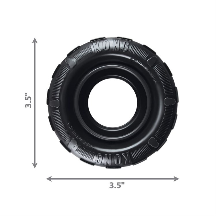 Kong Extreme Tires Small Nero Gioco Pneumatico Extra Resistente