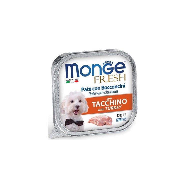 MONGE DOG FRESH TACCHINO 100GR