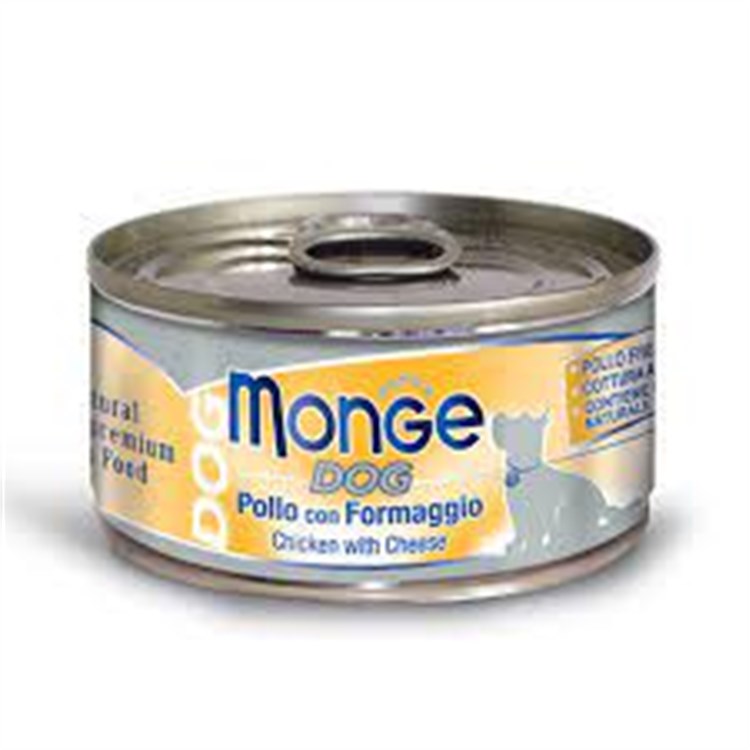 Monge Dog Pollo Con Formaggio 95 gr Umido Per Cani