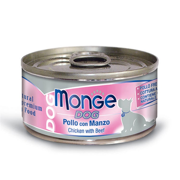 Monge Dog Pollo Con Manzo 95 gr Umido Per Cani