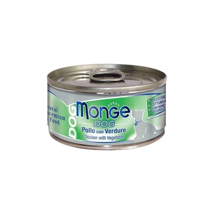 Monge Dog Pollo Con Verdure 95 gr Umido Per Cani