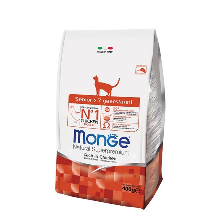 Monge Natural Superpremium Senior 1,5 Kg Per Gatti Anziani