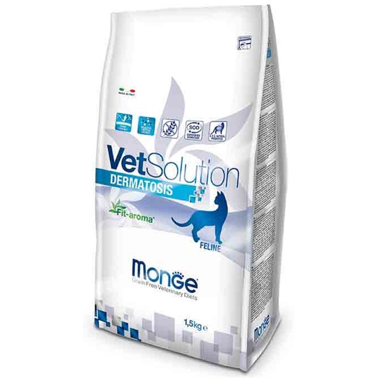 Monge VetSolution Dermatosis 1,5 Kg Per Gatti