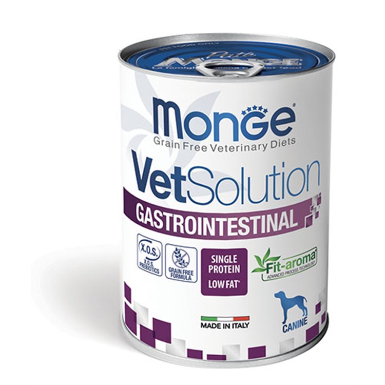 Monge VetSolution GASTRO INTESTINAL 400 gr Lattina Cani