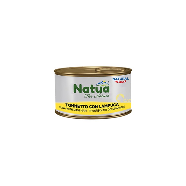 Natural Adult Cat Jelly Delicious Tonnetto con Lampuga