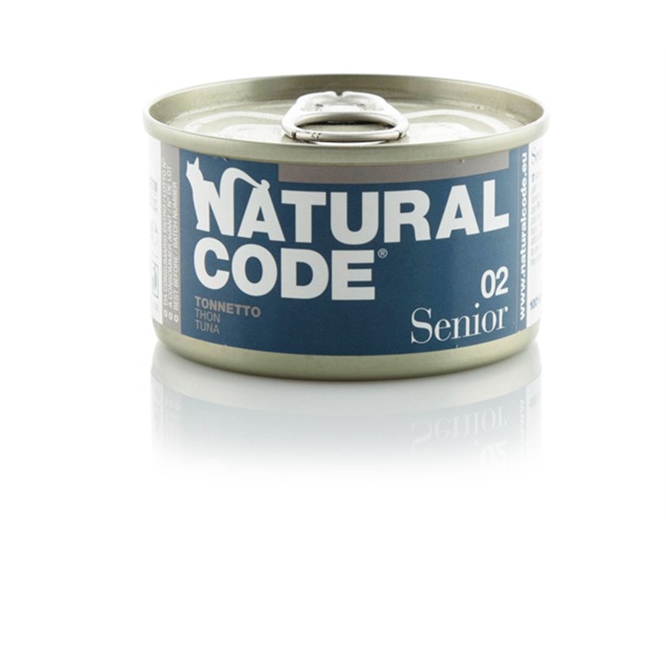 Natural Code Senior 02 Tonnetto 85 gr Per Gatti