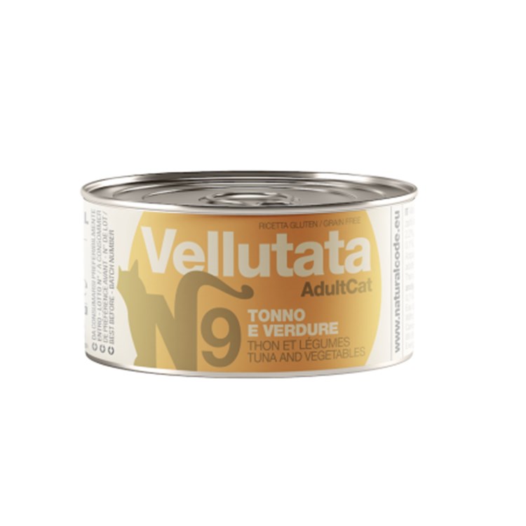 Natural Code Vellutata 09 Tonno e Verdure 85 gr Per Gatti