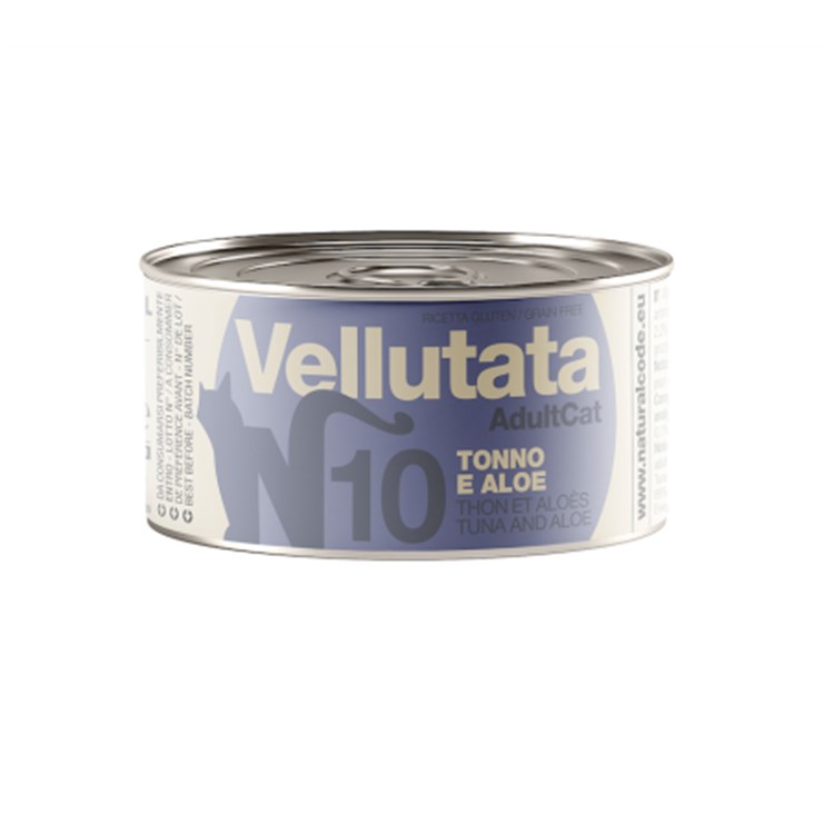 Natural Code Vellutata 10 Tonno e Aloe 85 gr Per Gatti