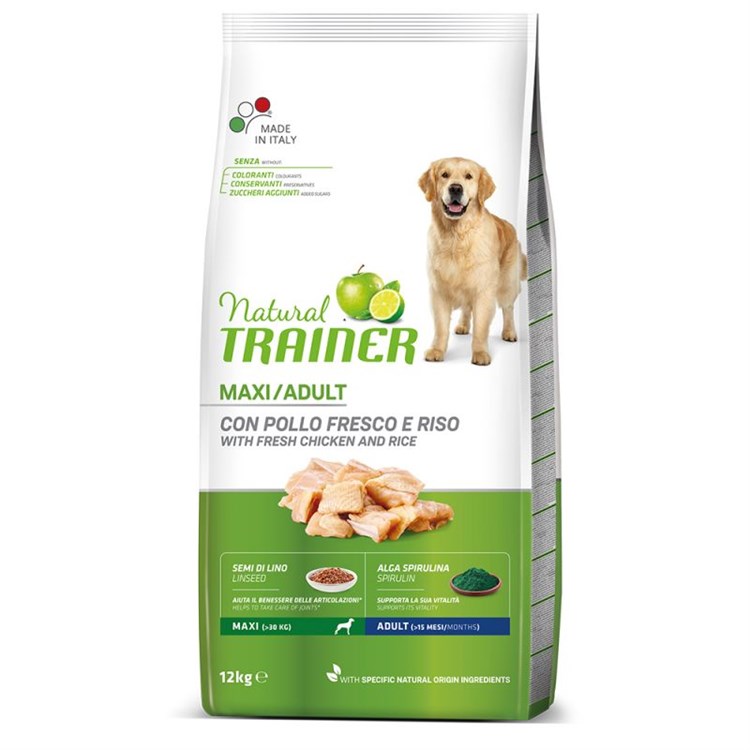 Natural Trainer Adult Maxi Pollo Cane kg 12