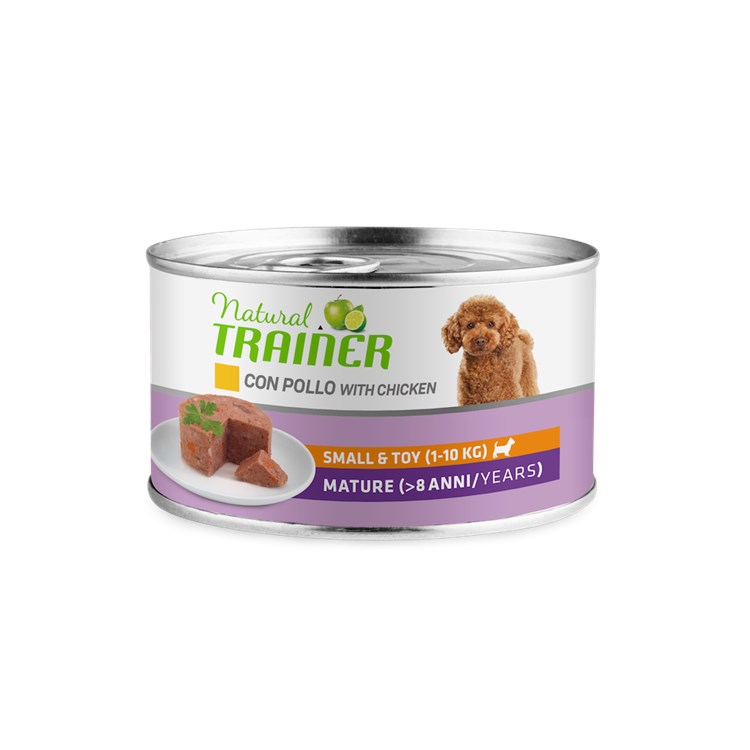 Natural Trainer Small Toy Mature Pollo 150 gr Umido Cane