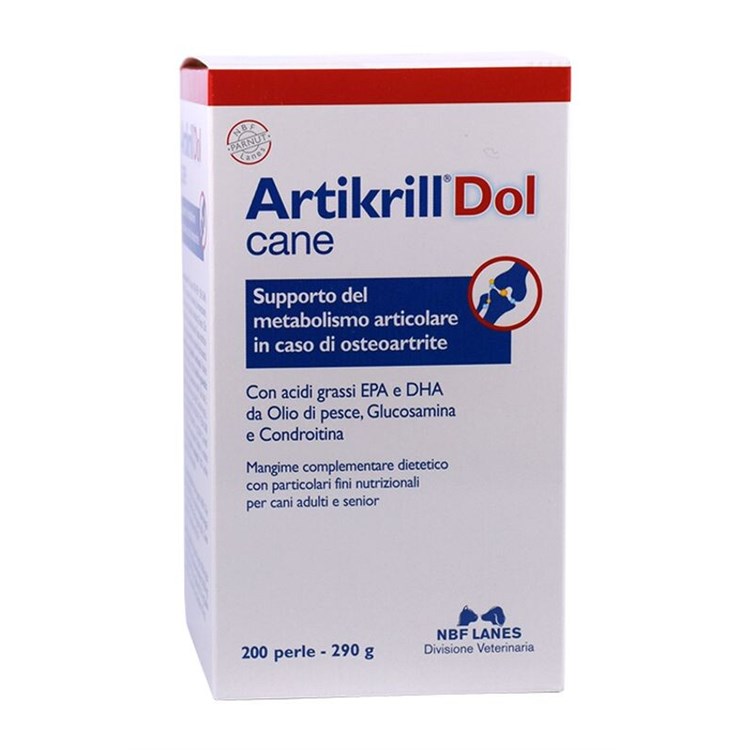 NBF Lanes Artikrill Dol 200 Perle Condroprotettore per Cani