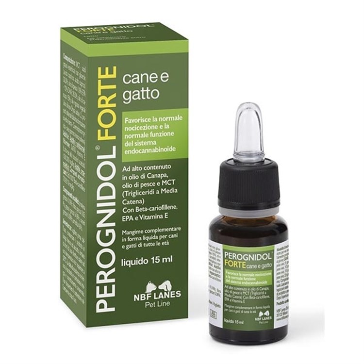 NBF Lanes Perognidol FORTE 15 ml in Gocce Liquido per Cani e Gatti