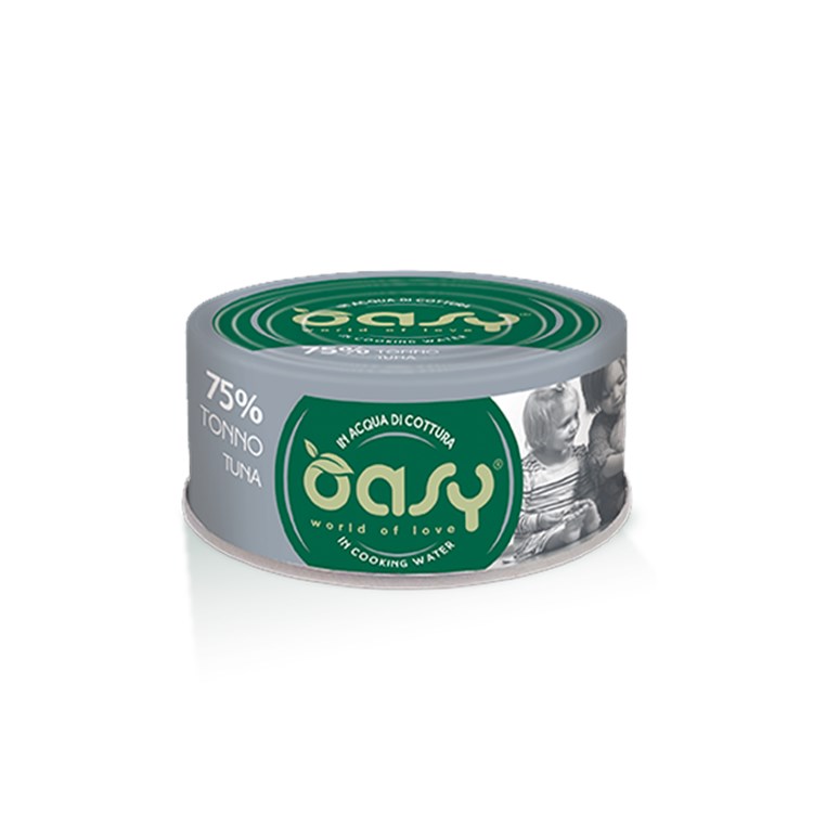 Oasy More Love Tonno Lattina 70 gr Per Gatti